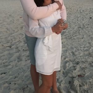 Express off the shoulder dress